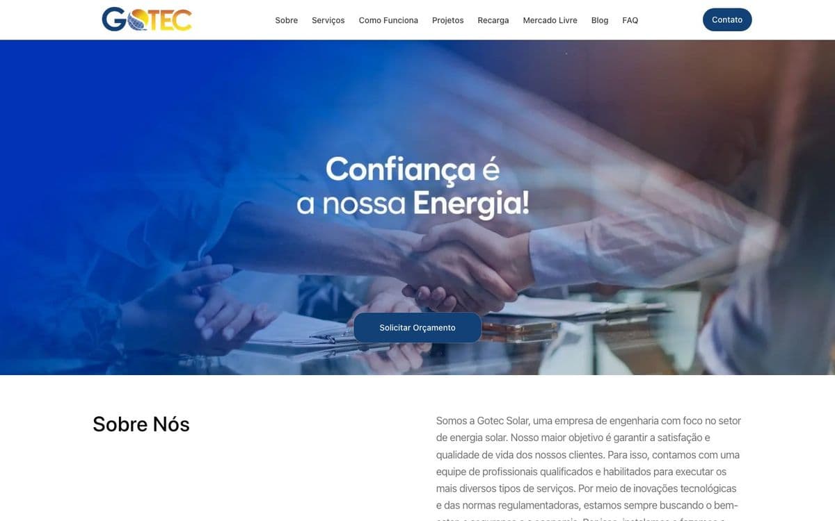 Site público da Gotec